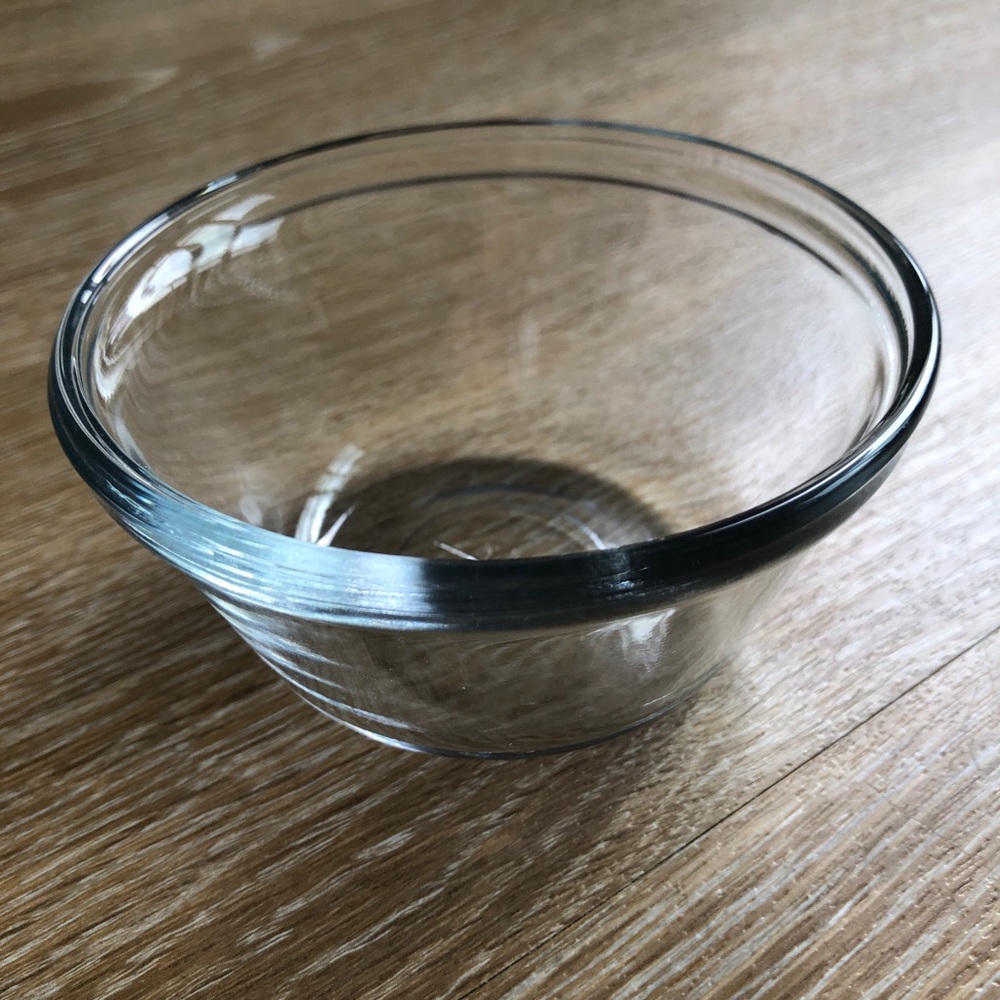 Glass Custard Cup